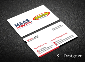 Diseño de Tarjeta de Presentación por SL Designer para Maas Radiator Inc | Diseño: #13247412
