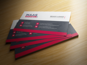 Design de Carte de Visite par shachibelani pour Maas Radiator Inc | Design #13248723