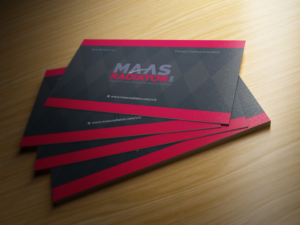 Diseño de Tarjeta de Presentación por shachibelani para Maas Radiator Inc | Diseño: #13248724