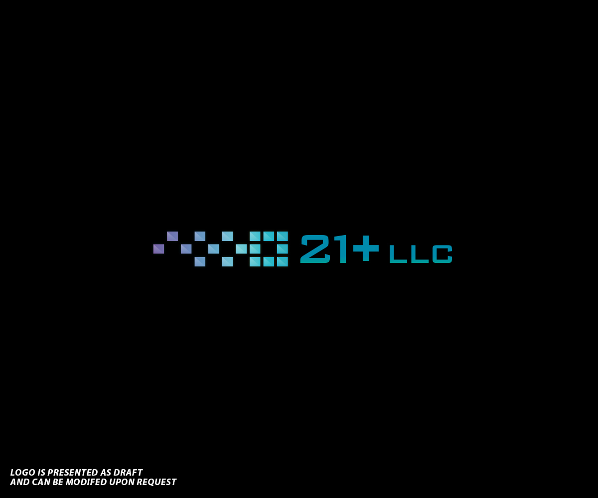 Design de Logo par Professor P pour 21+  LLC | Design #13198799
