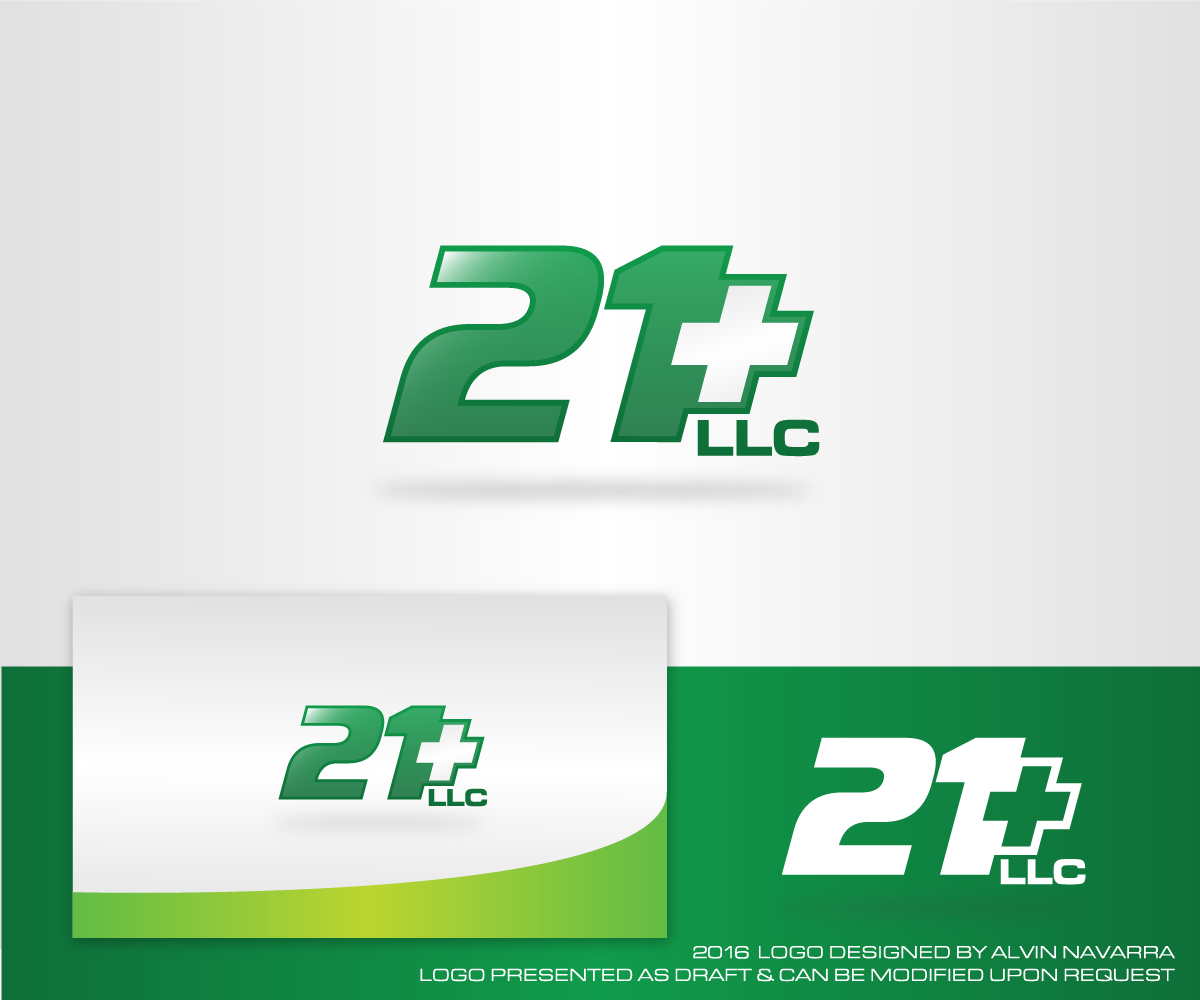 Logo Design by alvinnavarra for 21+  LLC | Design #13199320