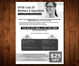 Flyer Design by Designers Hub for EyeglassWeb | Design: #13224152