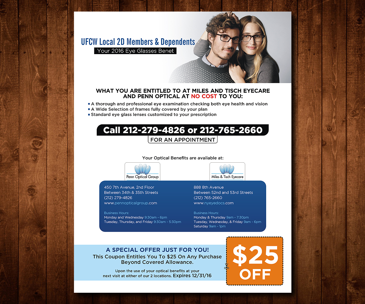 Design de Flyer par Designers Hub pour EyeglassWeb | Design #13247890