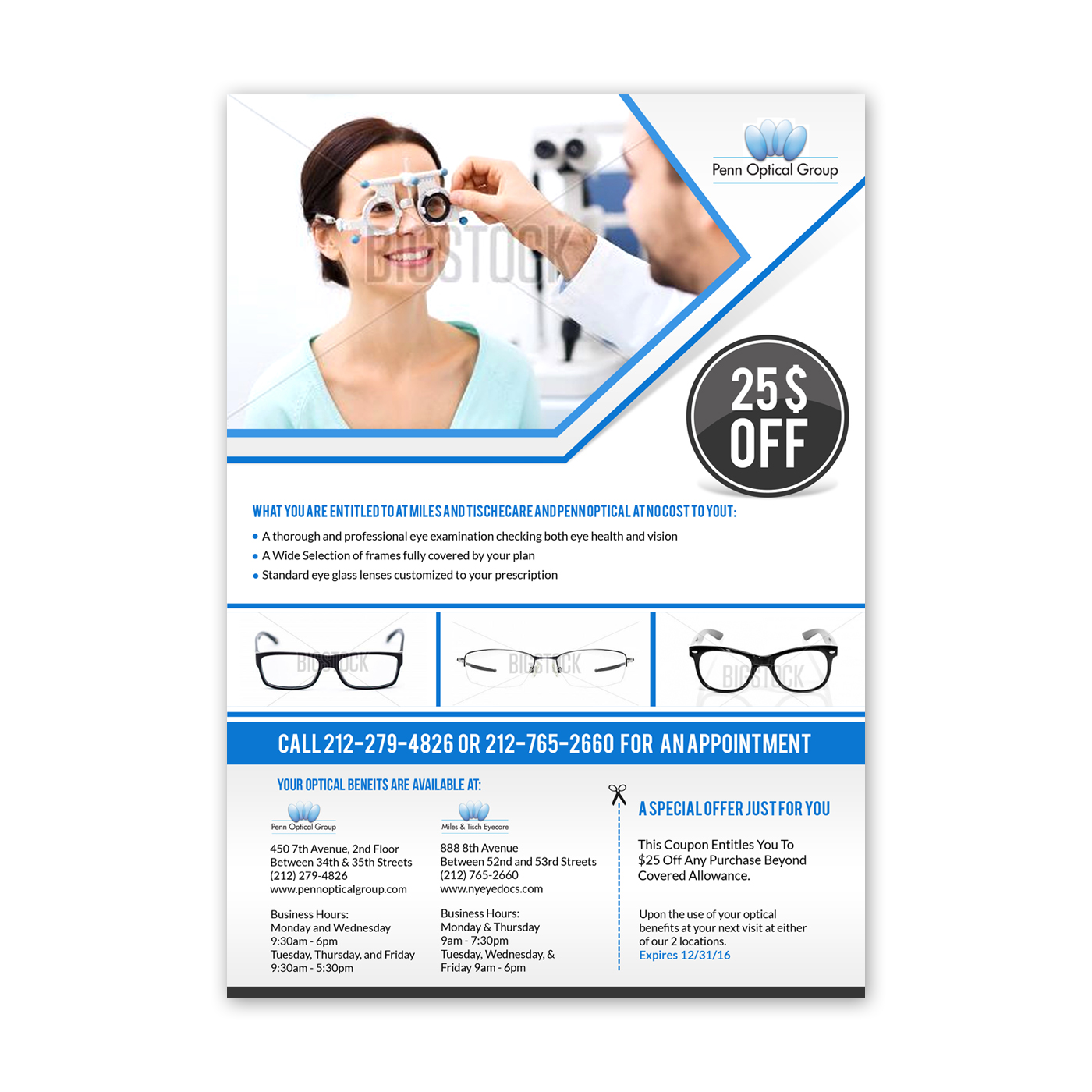 Flyer Design by debdesign for EyeglassWeb | Design #13277292