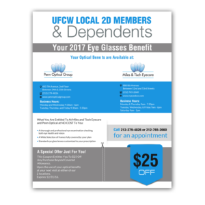 Design de Flyer par creative.bugs pour EyeglassWeb | Design : #13203955