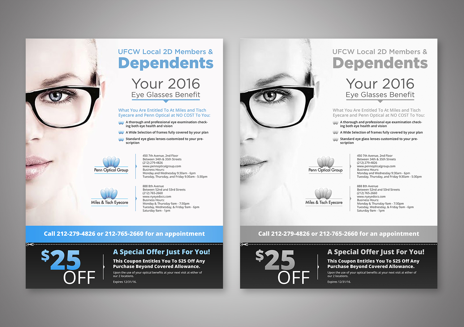 Flyer Design by creative.bugs for EyeglassWeb | Design #13232036