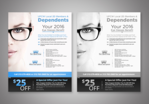 Design de Flyer par creative.bugs pour EyeglassWeb | Design : #13232036