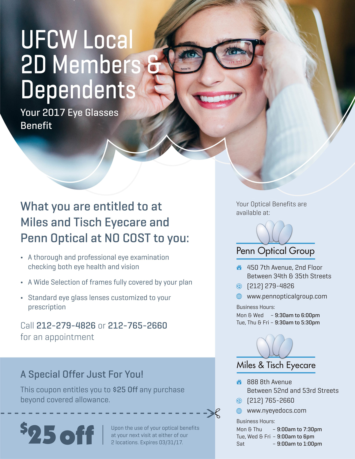 Flyer Design by Marketing Wings for EyeglassWeb | Design #13220824