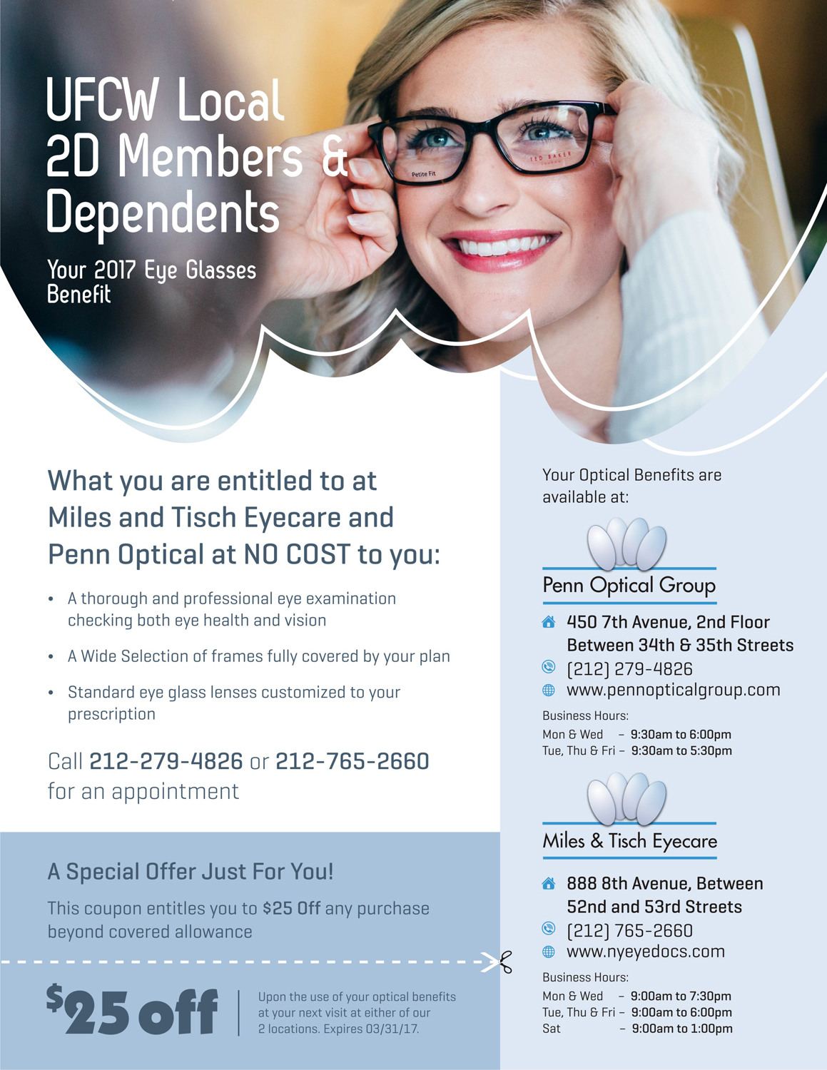 Flyer Design by Marketing Wings for EyeglassWeb | Design #13230838