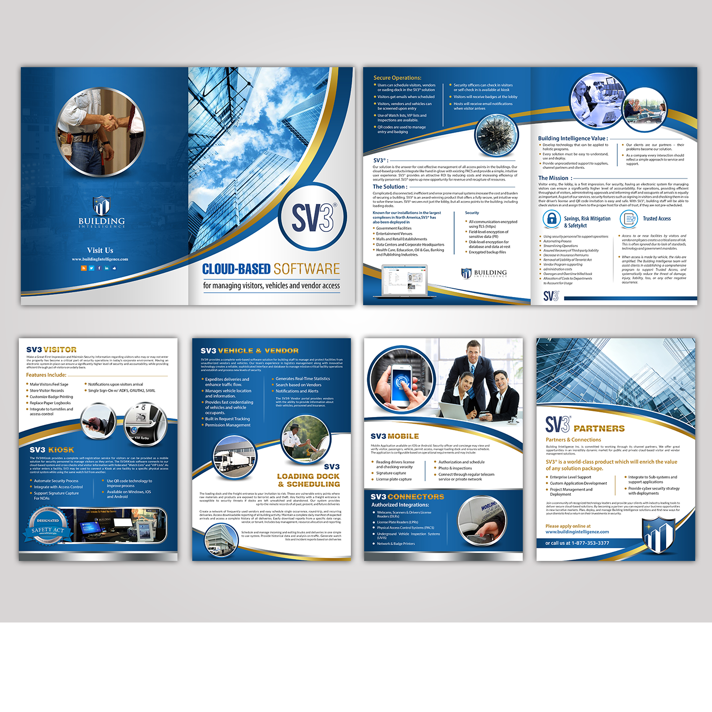 Diseño de Flyer por creative.bugs para Building Intelligence Inc. | Diseño #13391809