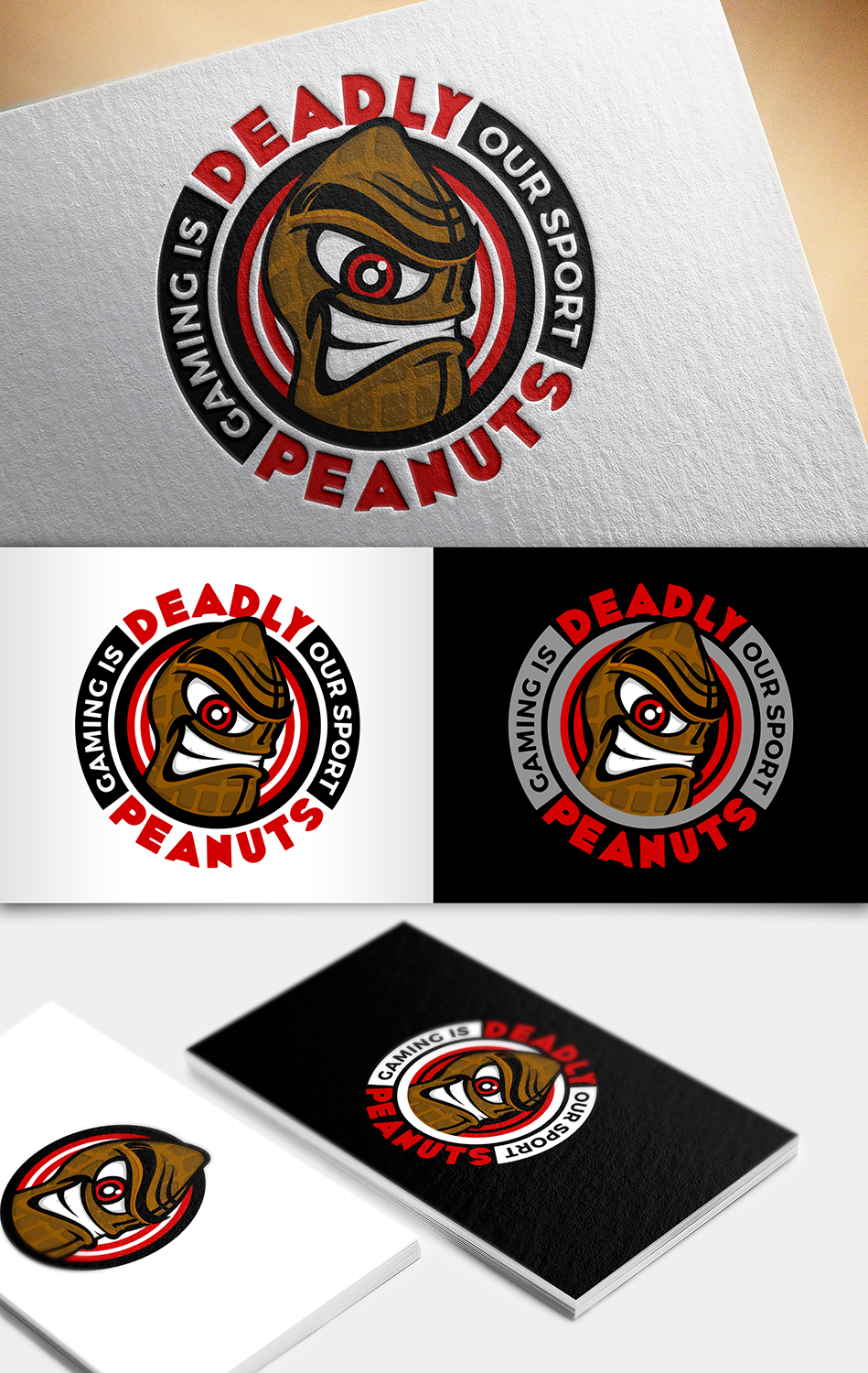 Diseño de Logo por nivleik para Deadly Peanuts | Diseño #13273278