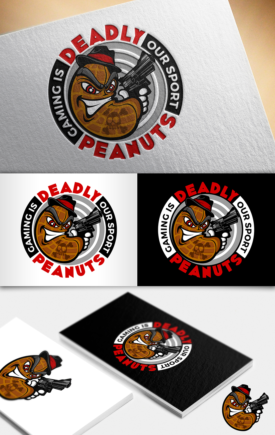 Logo Design by nivleik for Deadly Peanuts | Design: #13285180