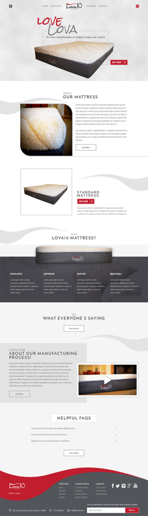 Web Design by RupalTechno for LOVA10 | Design: #13217390