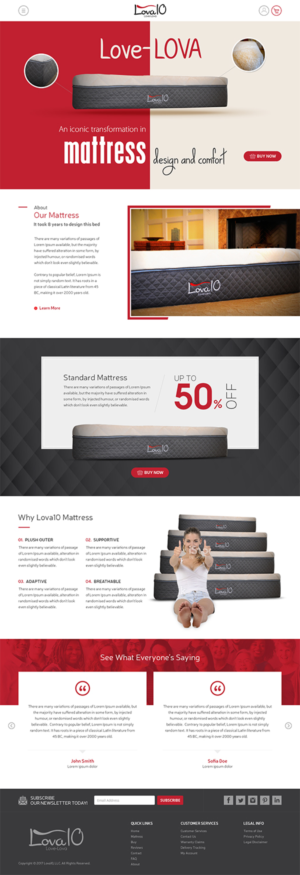 Web Design by RupalTechno for LOVA10 | Design: #13218683