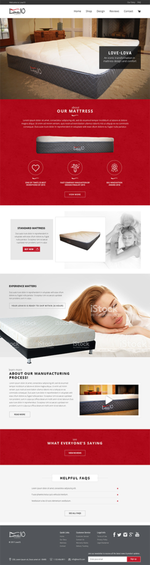 Web Design by RupalTechno for LOVA10 | Design: #13233331