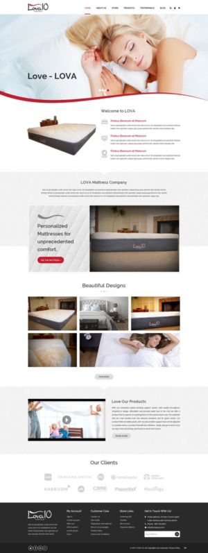 Web Design by pb for LOVA10 | Design: #13222930