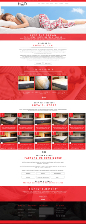 Web Design by Impressive Solutions for LOVA10 | Design: #13285394