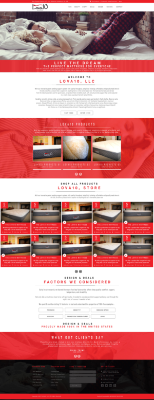 Web Design by Impressive Solutions for LOVA10 | Design: #13285395