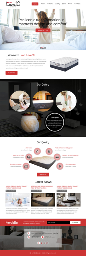 Web Design by rightway for LOVA10 | Design: #13219792