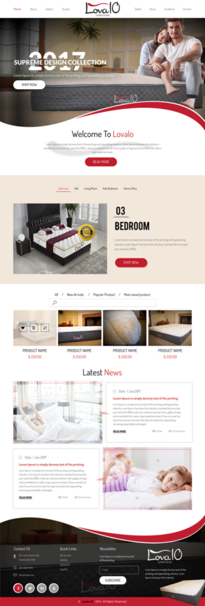 Web Design by rightway for LOVA10 | Design: #13220079
