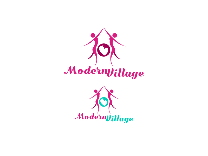 Logo Design by ERASER ART for Modern village | Design #13208807