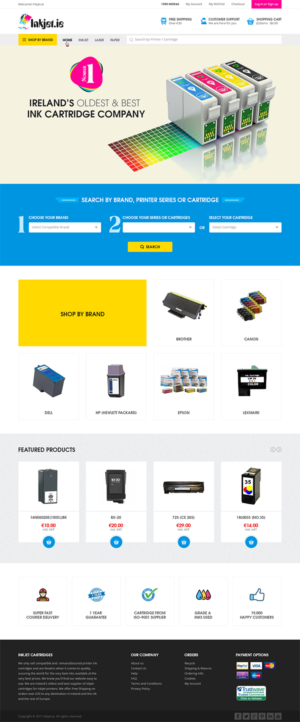 Web Design by RupalTechno for Poptents.eu | Design: #13203775