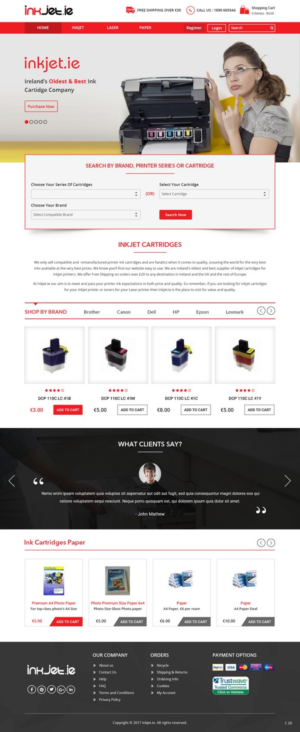Web Design by pb for Poptents.eu | Design: #13209234