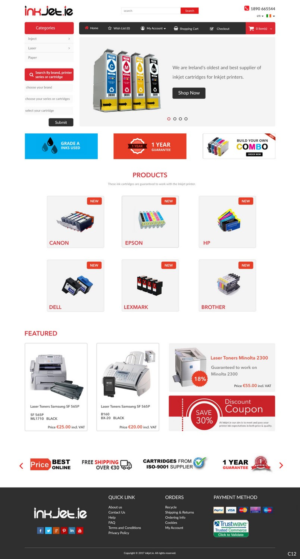 Web Design by pb for Poptents.eu | Design: #13209235