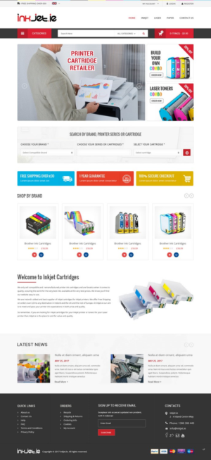 Web Design by pb for Poptents.eu | Design: #13209236