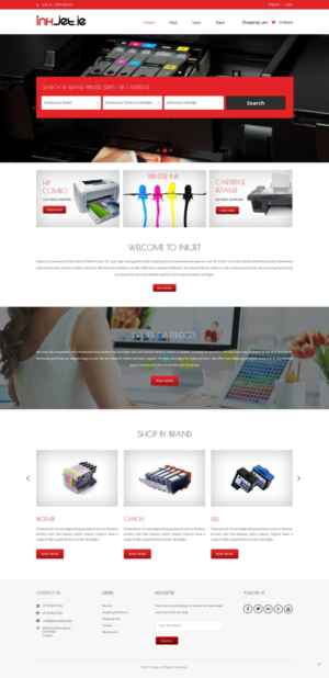 Web Design by pb for Poptents.eu | Design: #13209237
