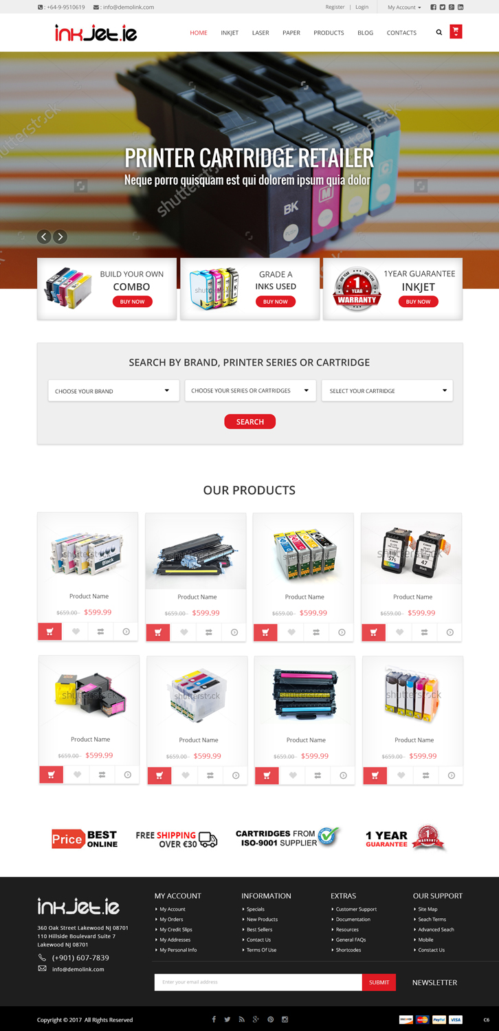 Web Design by pb for Poptents.eu | Design #13209271