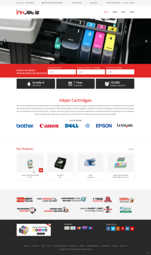 Web Design by pb for Poptents.eu | Design: #13209272