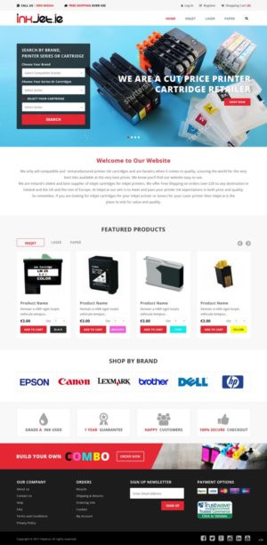 Web Design by pb for Poptents.eu | Design: #13222913