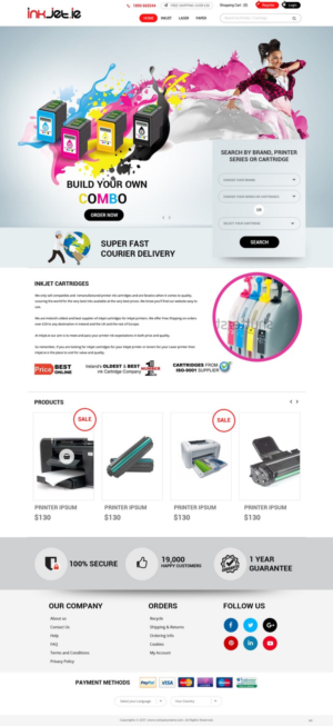 Web Design by pb for Poptents.eu | Design: #13334577