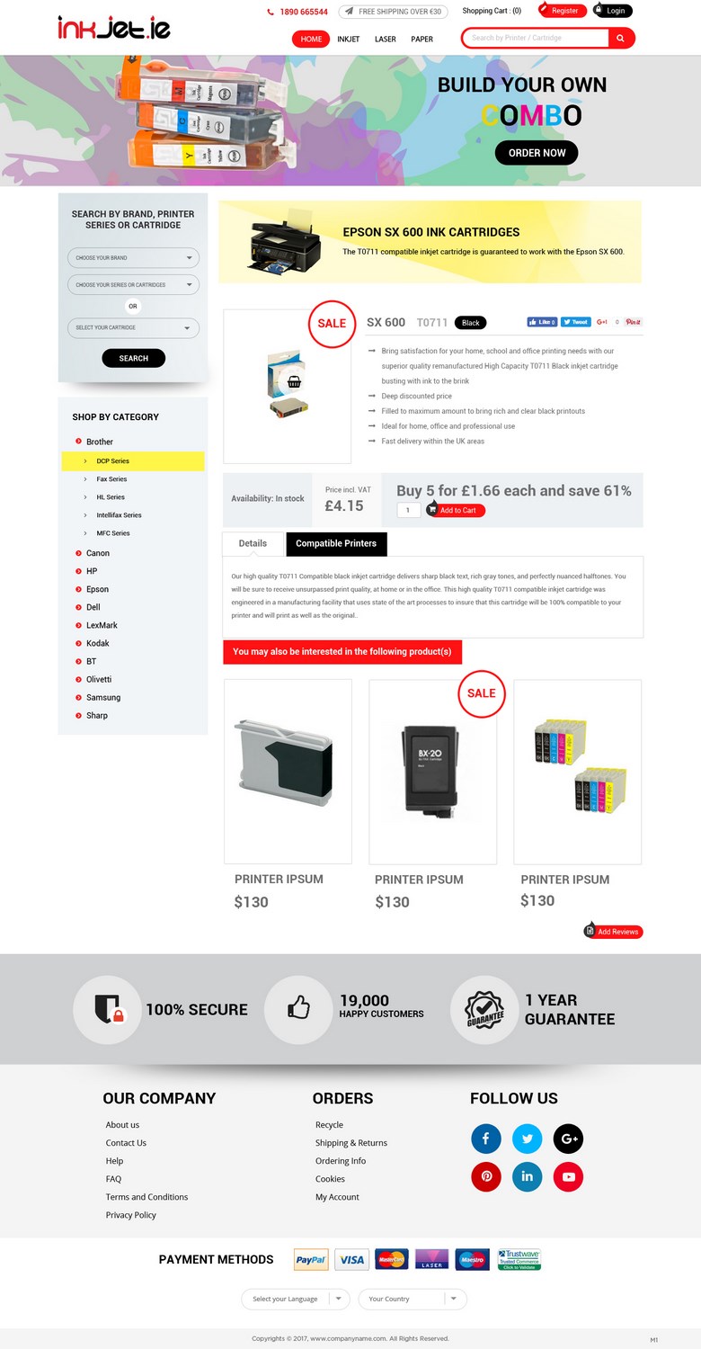 Web Design by pb for Poptents.eu | Design #13334578