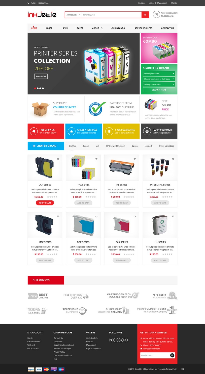 Web Design by pb for Poptents.eu | Design #13340858