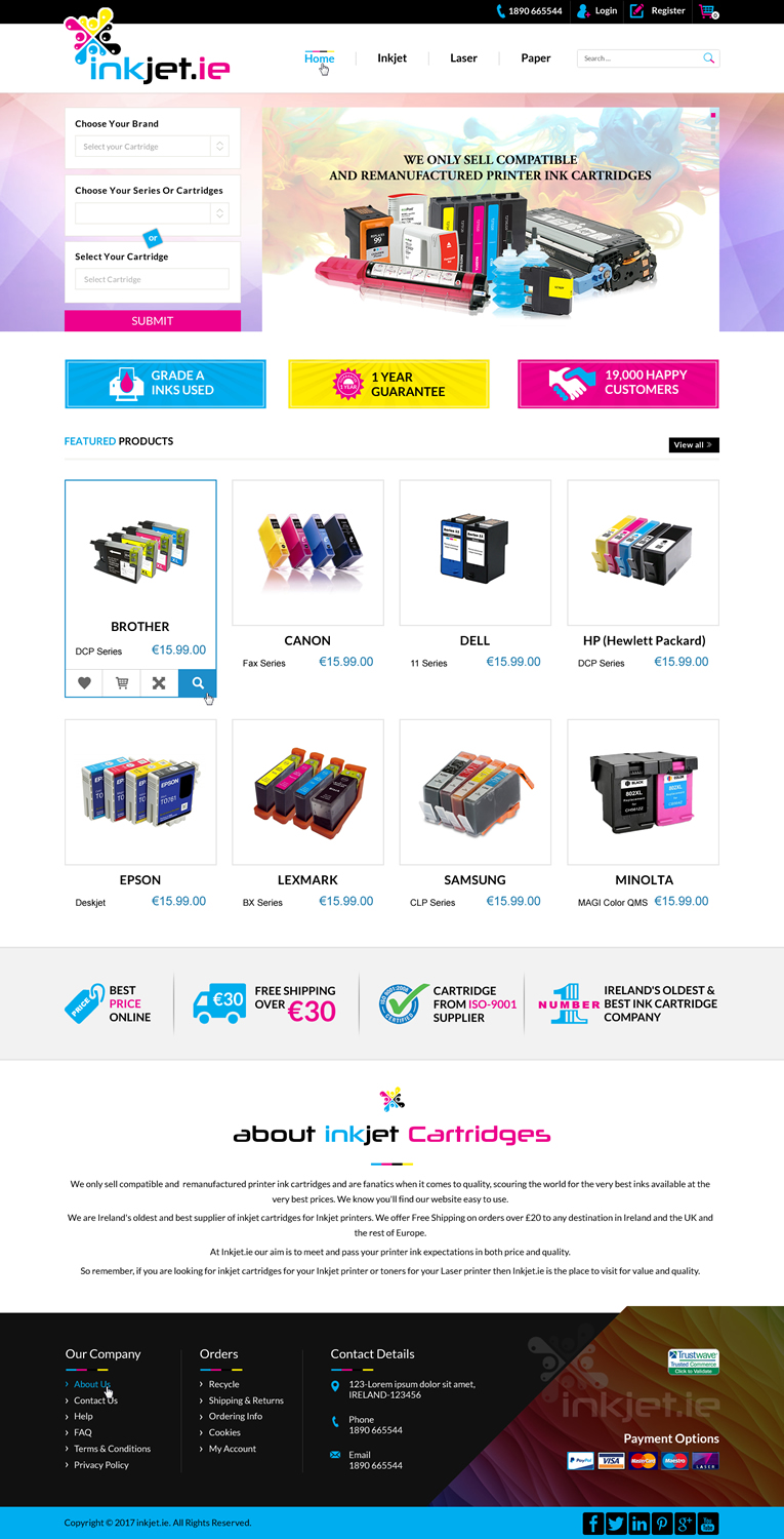 Web Design by Sbss for Poptents.eu | Design #13242864