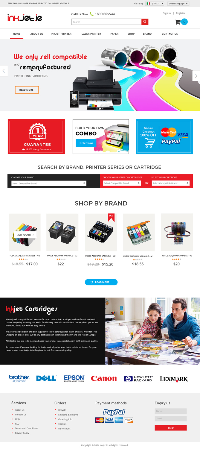 Web Design par Xclusive Designers pour Poptents.eu | Design #13295558