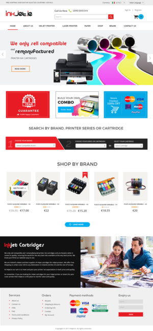 Web Design by Xclusive Designers for Poptents.eu | Design: #13306327