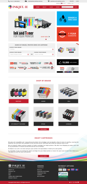 Web Design by bdesigner9 for Poptents.eu | Design #13218684