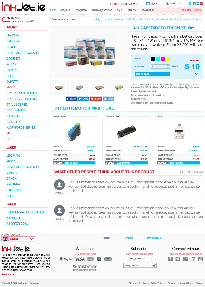 Web Design by BhojPress for Poptents.eu | Design #13329792