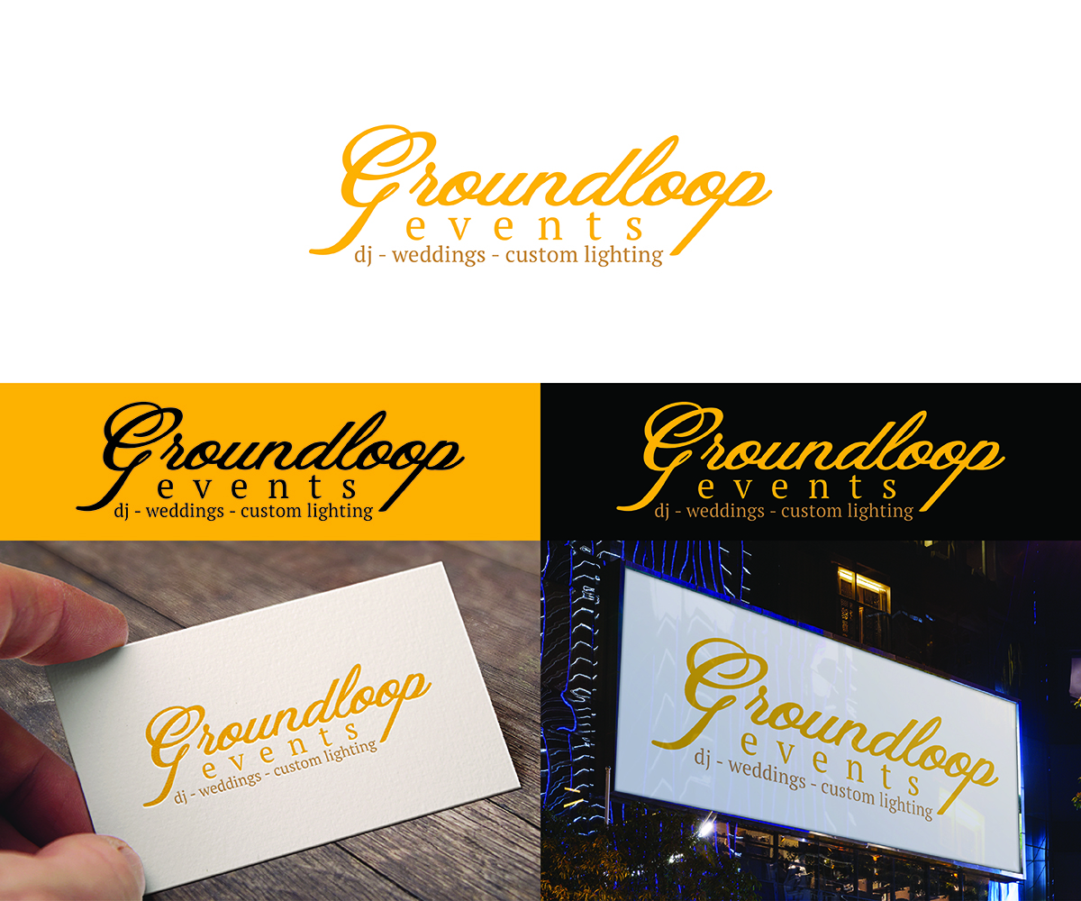 Logo Design by eMARK for Groundloop Events | Design #13379310