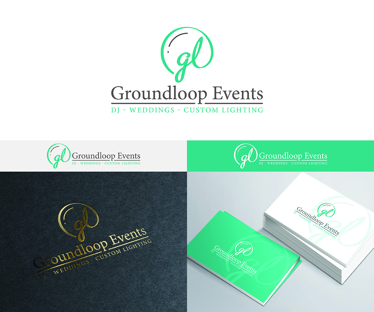 Logo Design by eMARK for Groundloop Events | Design #13379311