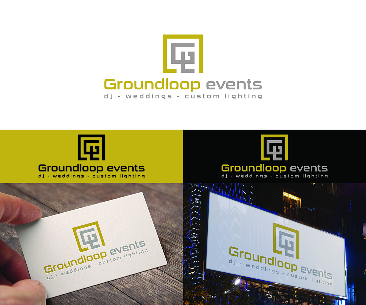 Logo Design by eMARK for Groundloop Events | Design #13379313