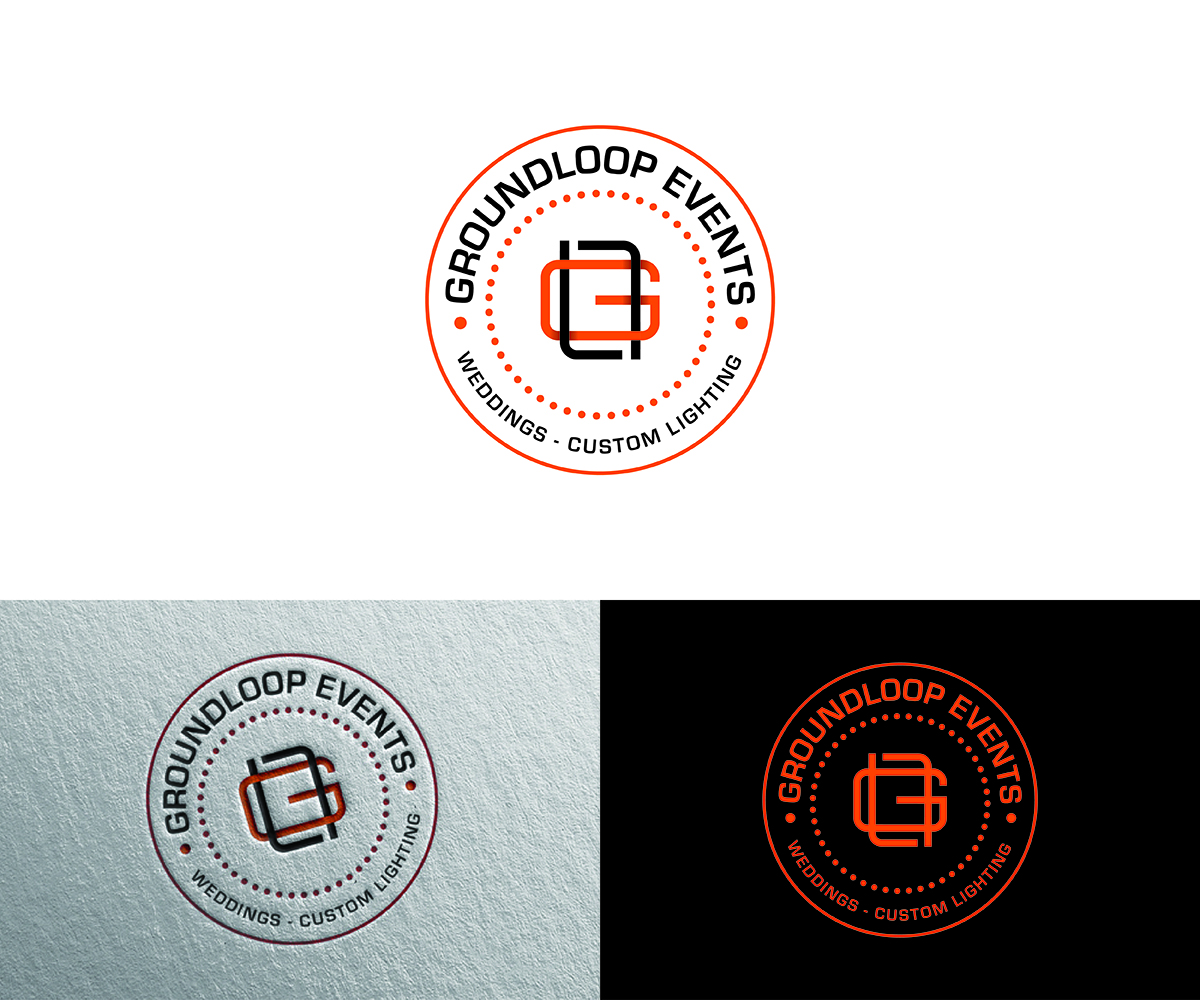Logo Design by eMARK for Groundloop Events | Design #13379348