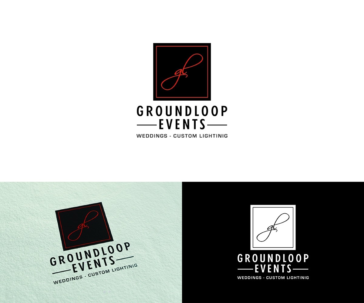 Logo Design by eMARK for Groundloop Events | Design #13379396