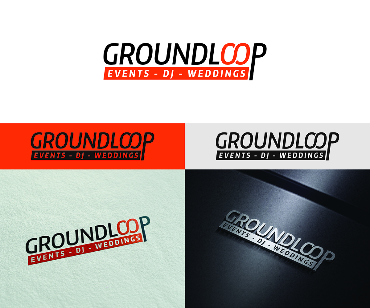 Diseño de Logo por eMARK para Groundloop Events | Diseño #13379398