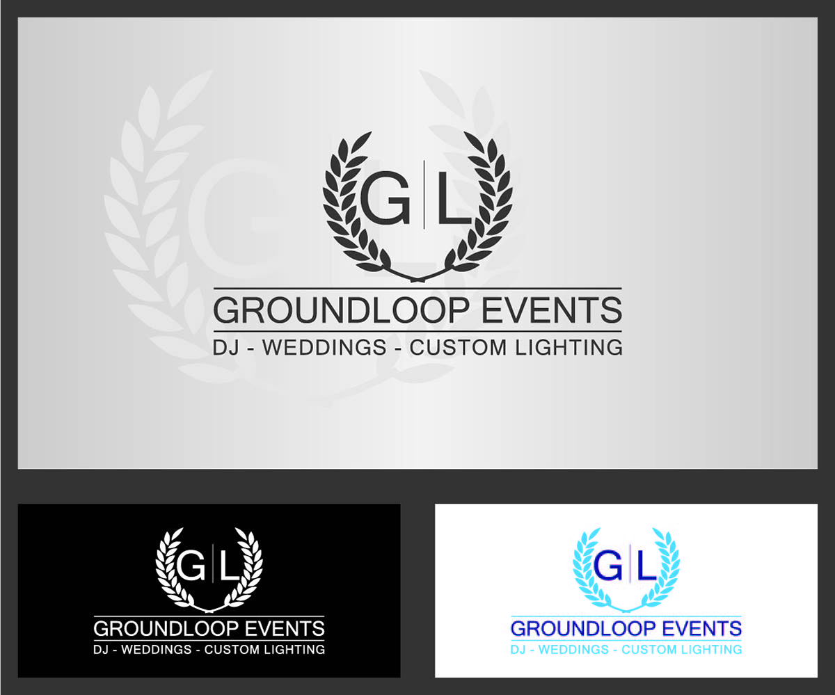 Logo Design by Aimal for Groundloop Events | Design #13351301