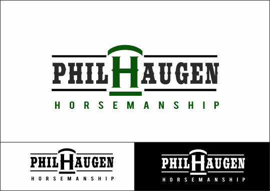 Logo Design by ciolena for Phil Haugen Horsemanship | Design #13278143