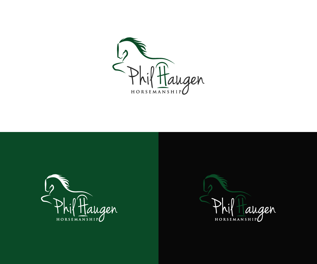 Logo Design by CHAN GRFX for Phil Haugen Horsemanship | Design #13228557